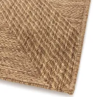 Alfombra Jack 120x170 cm Polipropileno Café