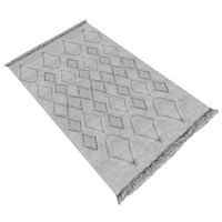 Alfombra Design 120x170 cm Microfibra Gris