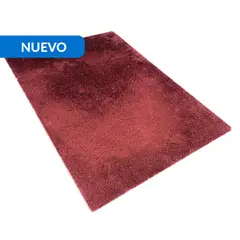 JUST HOME COLLECTION - Alfombra Shining 60x110 cm Poliéster Rojo
