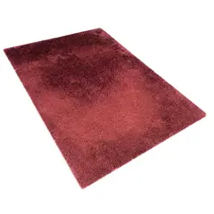 JUST HOME COLLECTION - Alfombra Shining 60x110 cm Poliéster Rojo