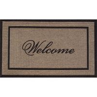 Limpiapies Premiere Welcome 45x75 cm Caucho Café