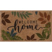 Limpiapies Naturelle Welcome 45x75 cm Caucho Multicolor