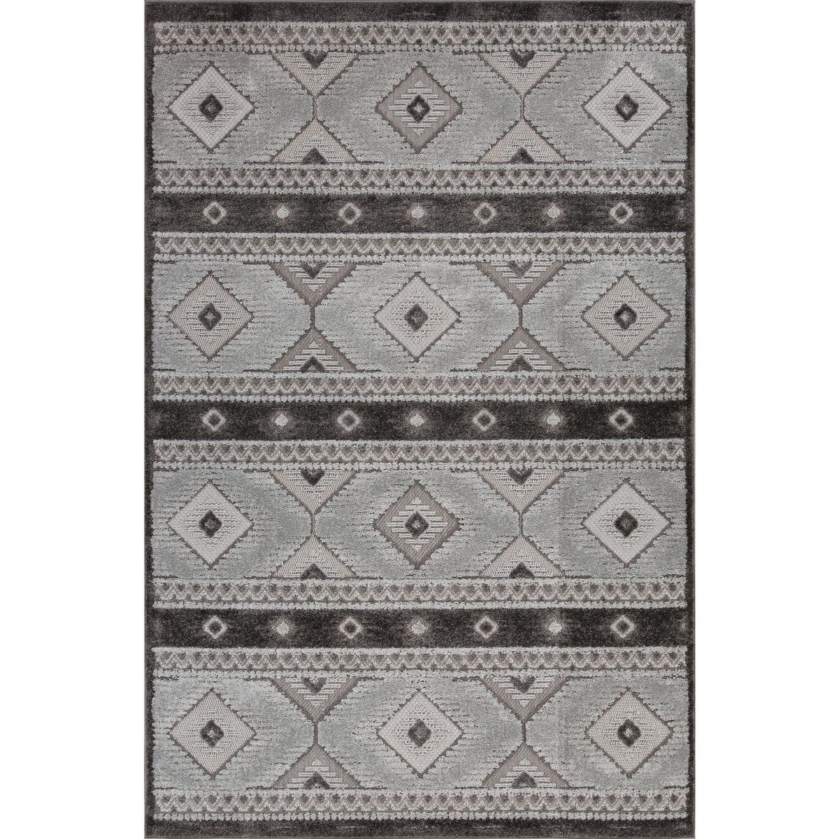 JUST HOME COLLECTION - Alfombra Chiara 160x235 cm Gris