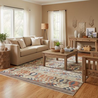 Imagen 2 del producto Alfombra Tulum 200x285 cm Multicolor