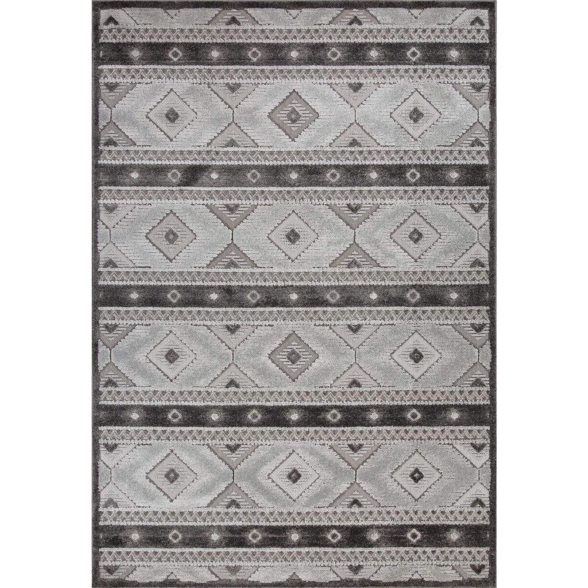 JUST HOME COLLECTION - Alfombra Chiara 200x285 cm Gris