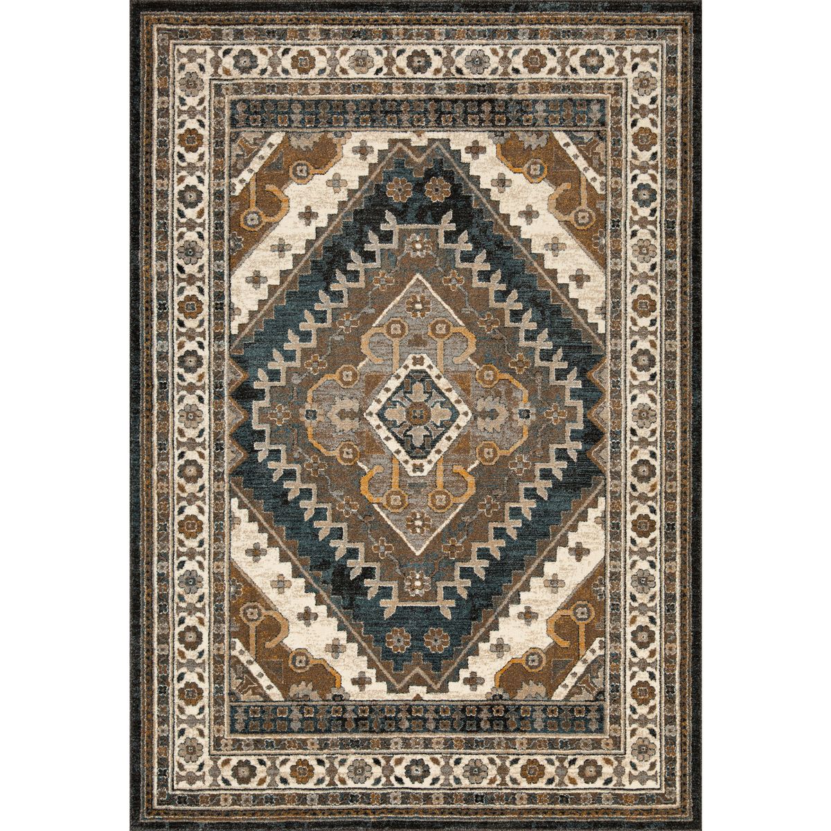 JUST HOME COLLECTION - Alfombra Darly 200x285 cm Multicolor