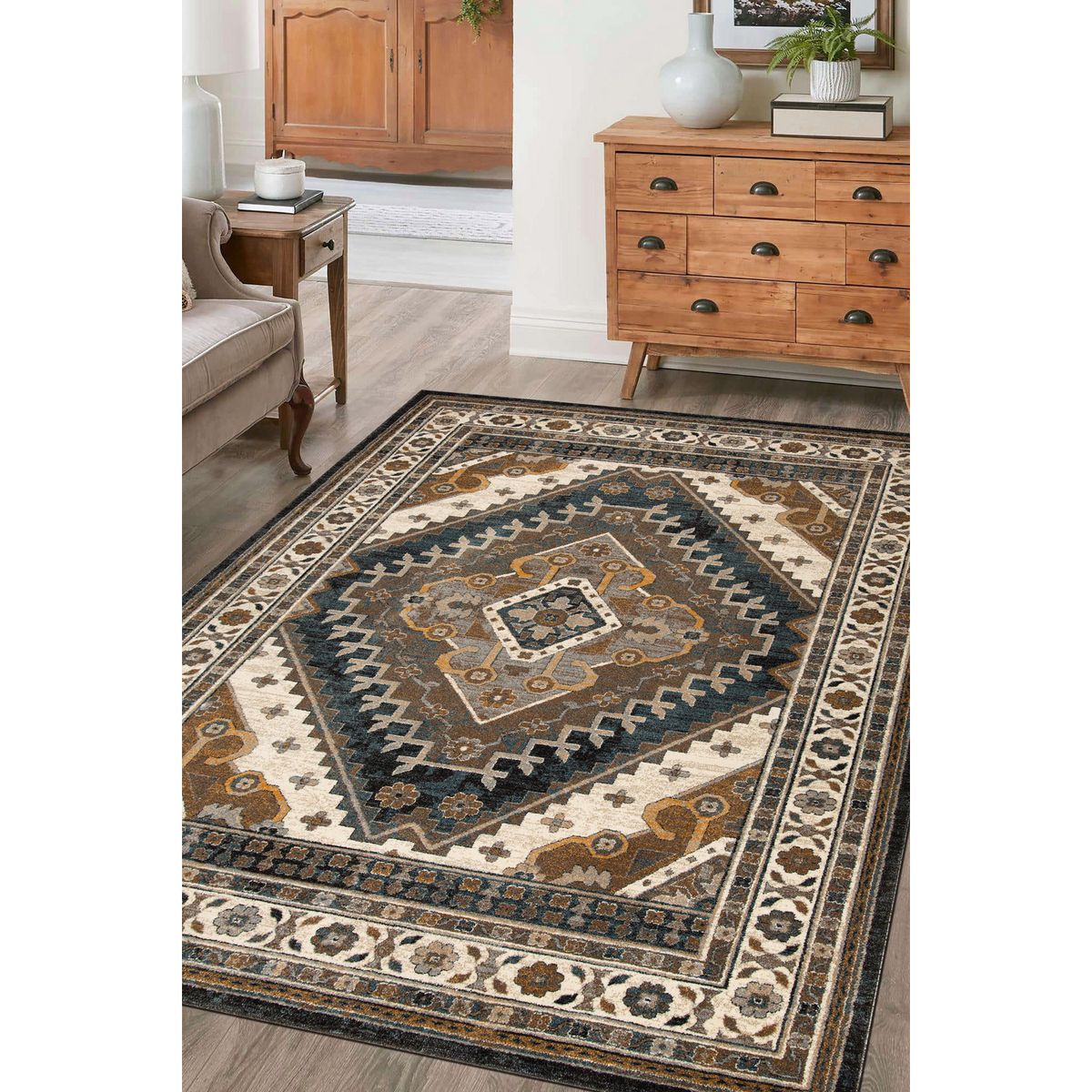 JUST HOME COLLECTION - Alfombra Darly 120x180 cm Multicolor