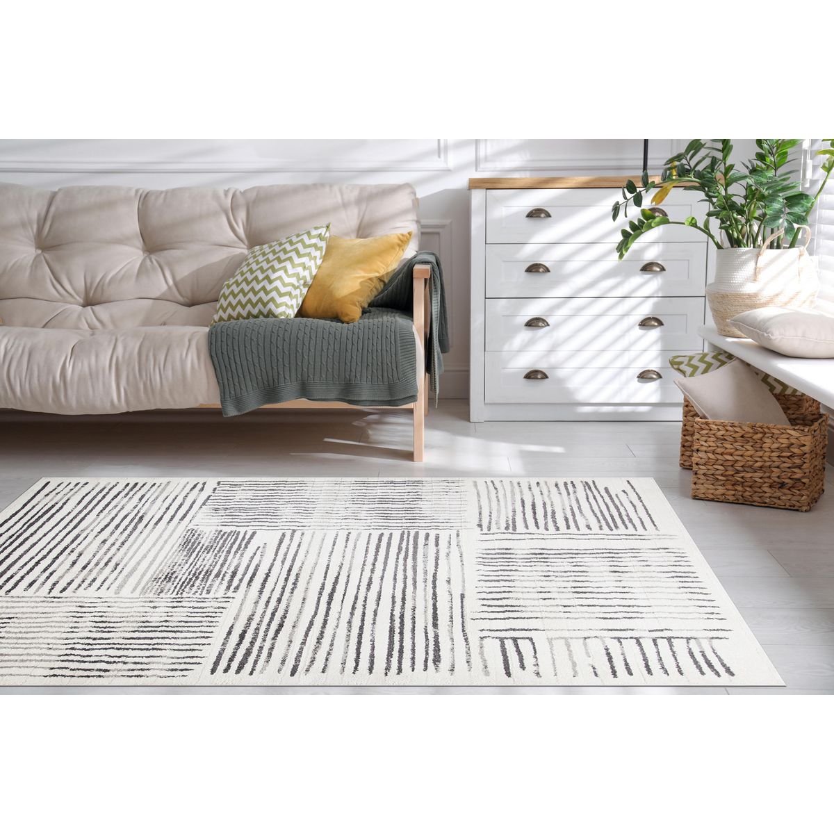 JUST HOME COLLECTION - Alfombra Kigali 120x180 cm Multicolor