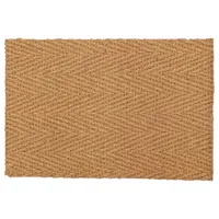 Limpiapies Herringbone 40x60 cm Coco Multicolor