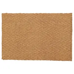 JUST HOME COLLECTION - Limpiapiés Herringbone 40x60 cm Coco Multicolor