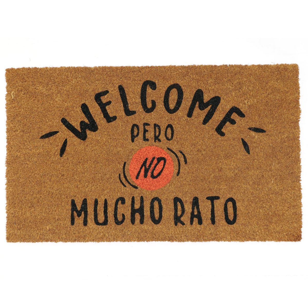 JUST HOME COLLECTION - Limpiapiés Mucho Rato 45x75 cm Multicolor