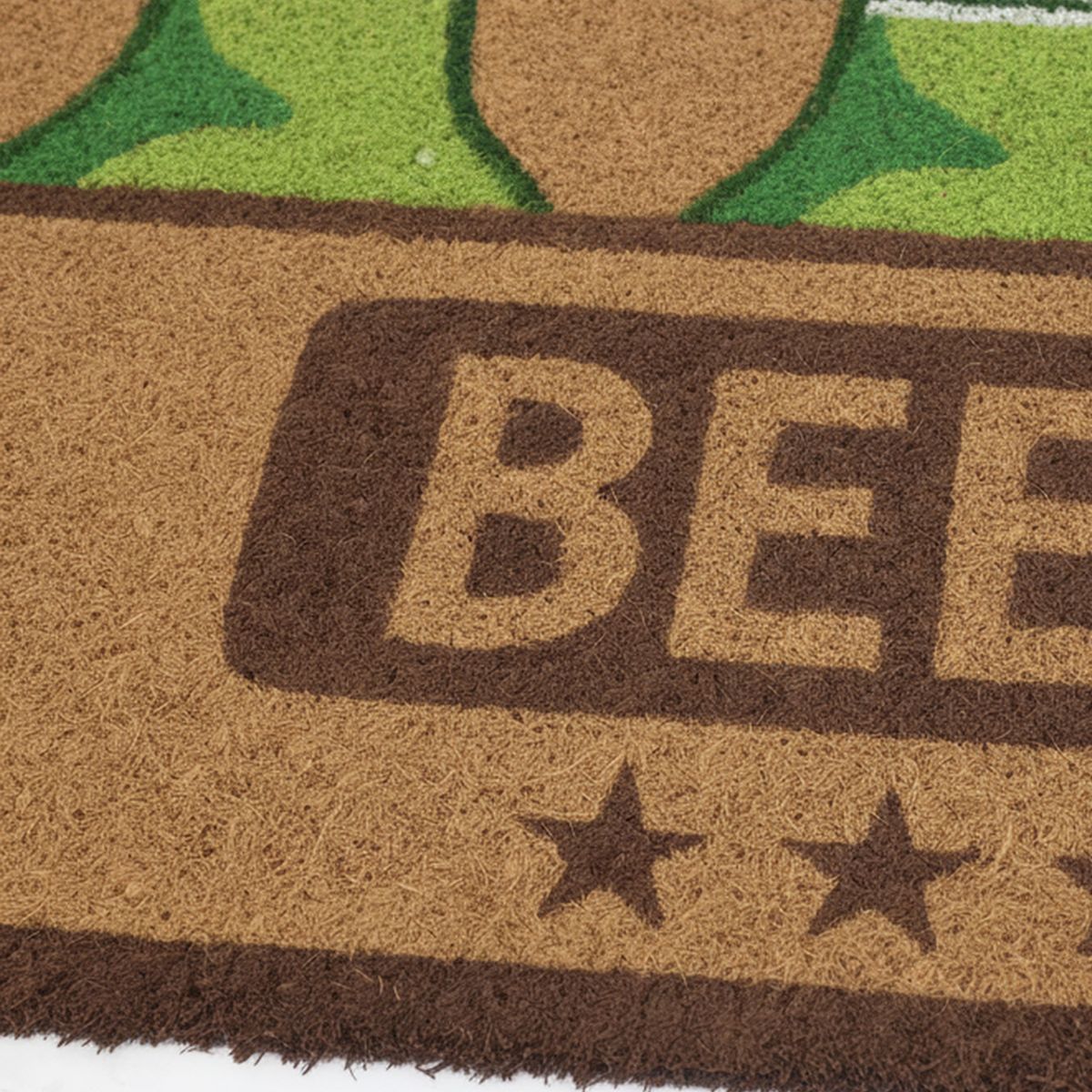 JUST HOME COLLECTION - Limpiapies Beer 45x75 cm Coco Multicolor