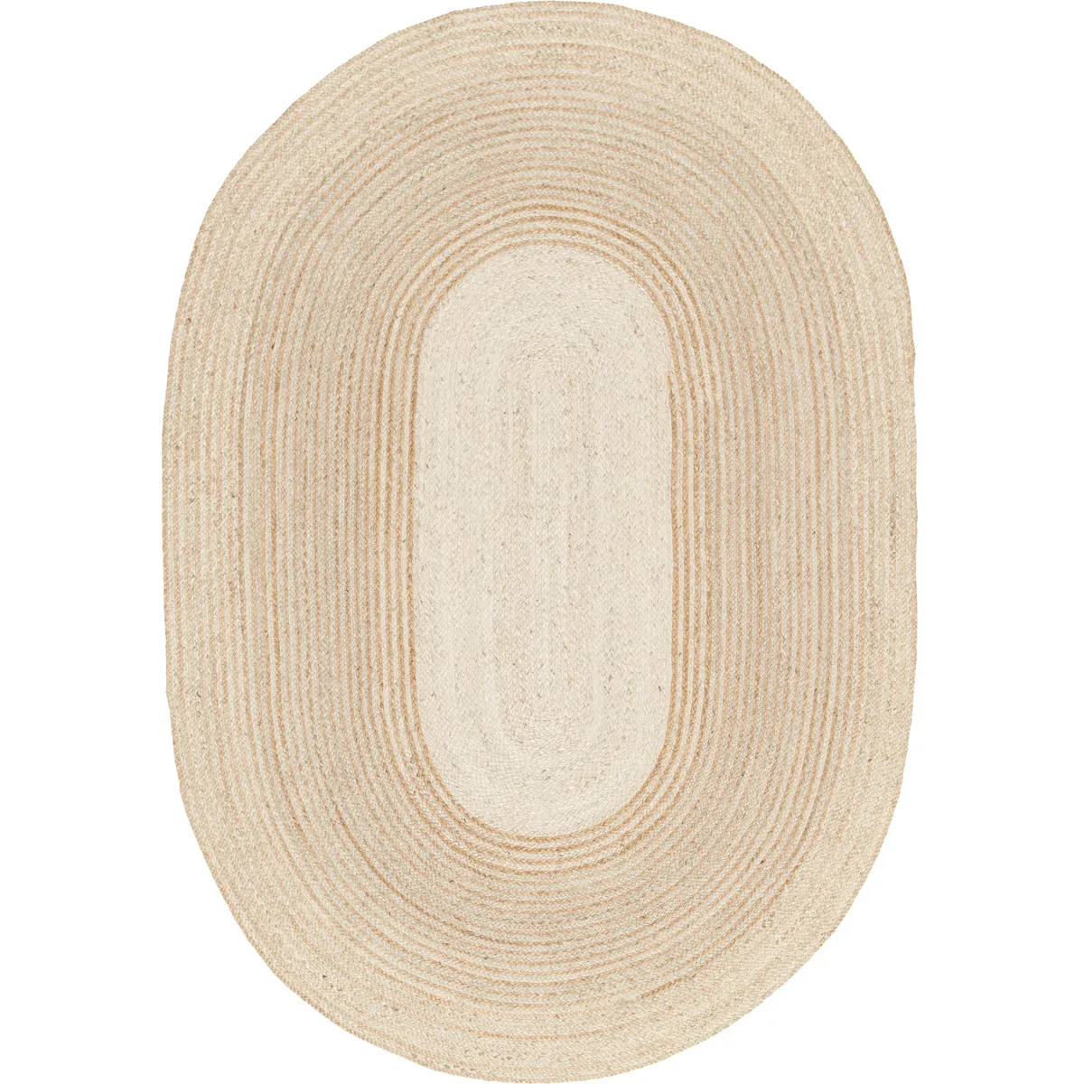 JUST HOME COLLECTION - Alfombra Treccia 120x170 cm Yute Natural