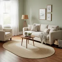 Alfombra Treccia Yute Natural