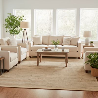 Imagen 2 del producto Alfombra Rewind Yute Natural