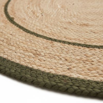Imagen 2 del producto Alfombra Living Redonda Yute Yute Linea Verde