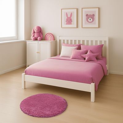 Imagen 2 del producto Bajada De Cama Sedona 60x60 cm Poliéster Fucsia