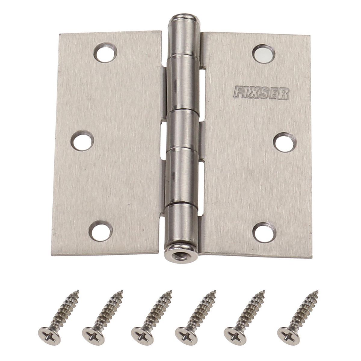 FIXSER - Bisagra 3x3" gris