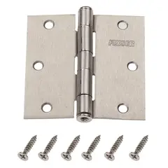 FIXSER - Bisagra 3x3" gris