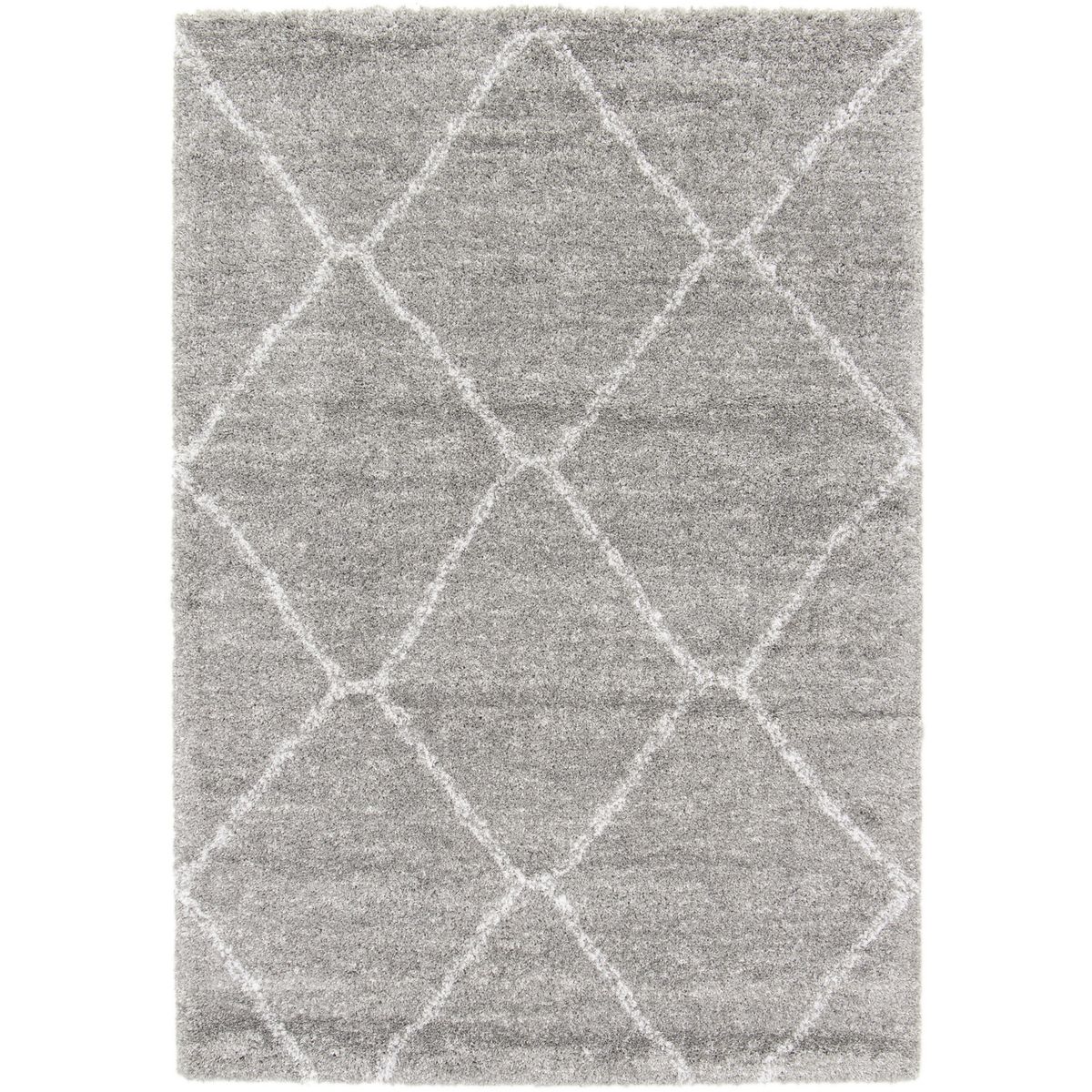 JUST HOME COLLECTION - Alfombra Living Sherpa 200x290 cm Polipropileno Gris