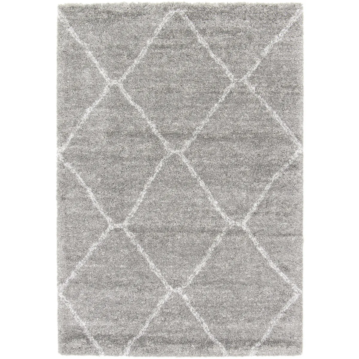 JUST HOME COLLECTION - Alfombra Living Sherpa 160x230 cm Polipropileno Gris