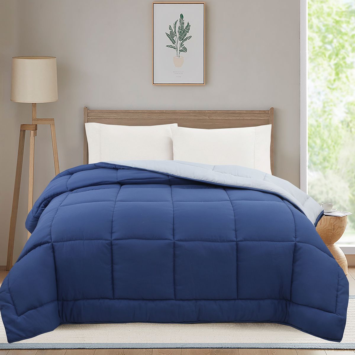 JUST HOME COLLECTION - Plumón Bicolor Azul