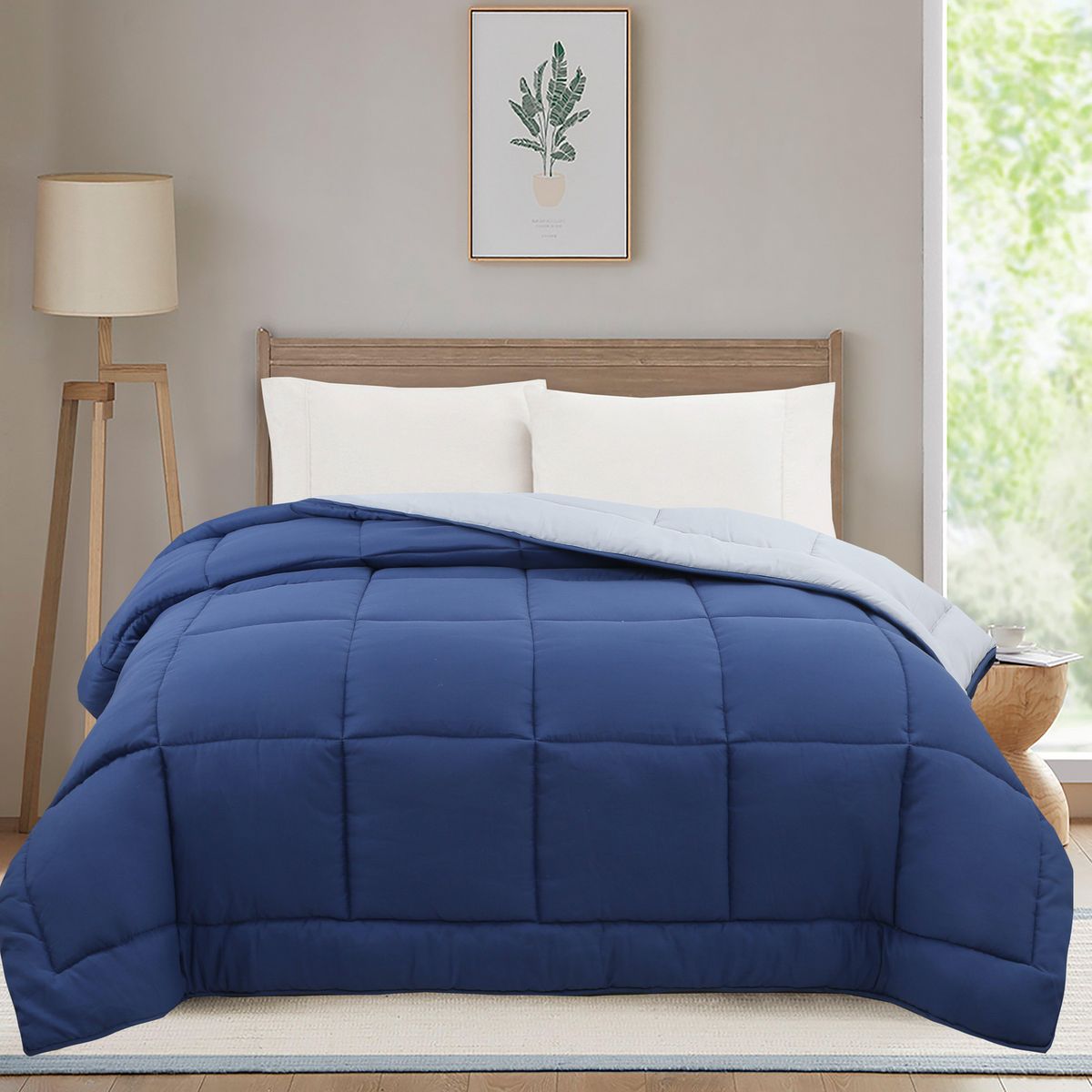 JUST HOME COLLECTION - Plumón Bicolor Azul