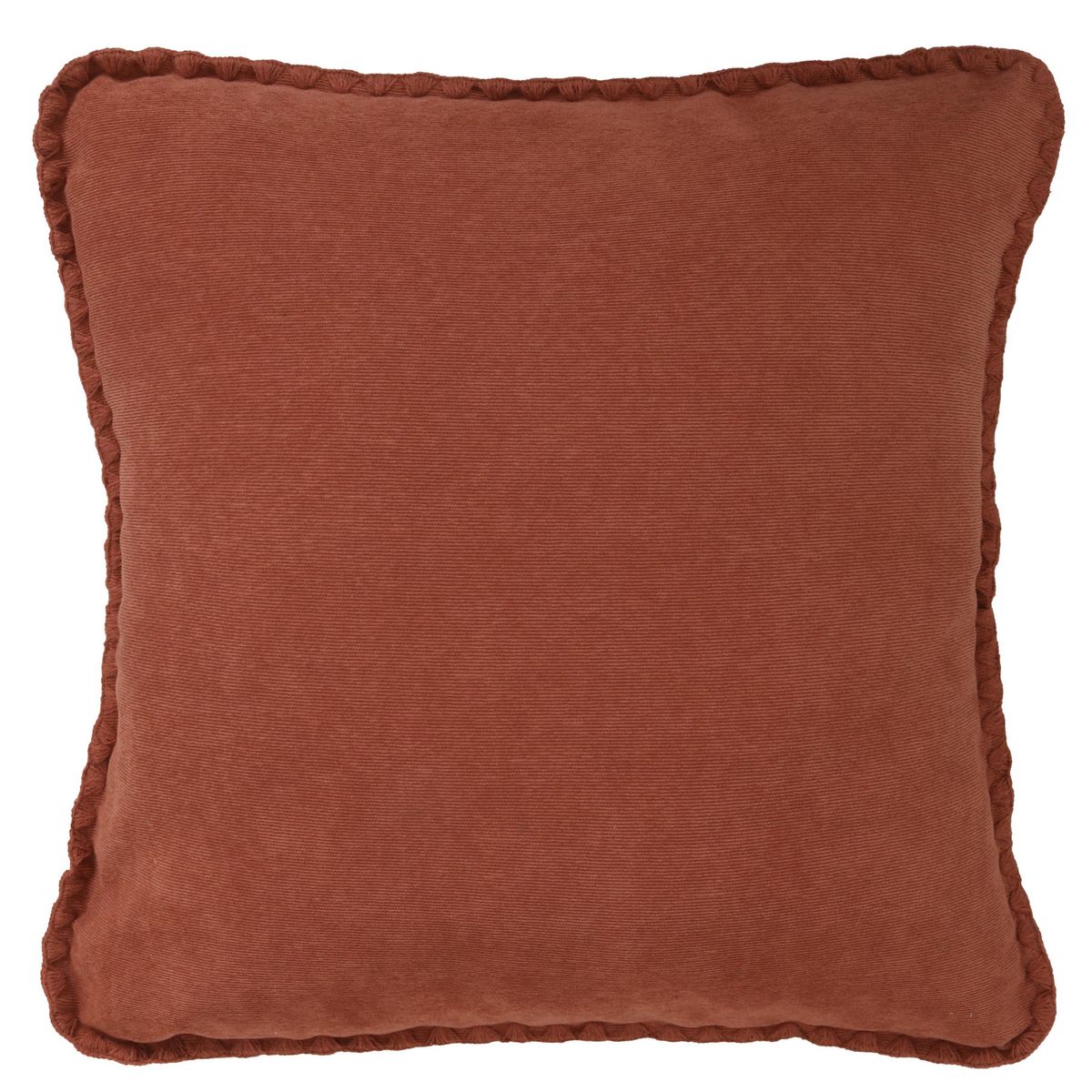 JUST HOME COLLECTION - Cojín Corduroy Caramelo 45x45 cm