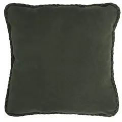 JUST HOME COLLECTION - Cojín Olive Verde 45x45 cm