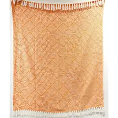 JUST HOME COLLECTION - Manta Rombus Especial Dorado