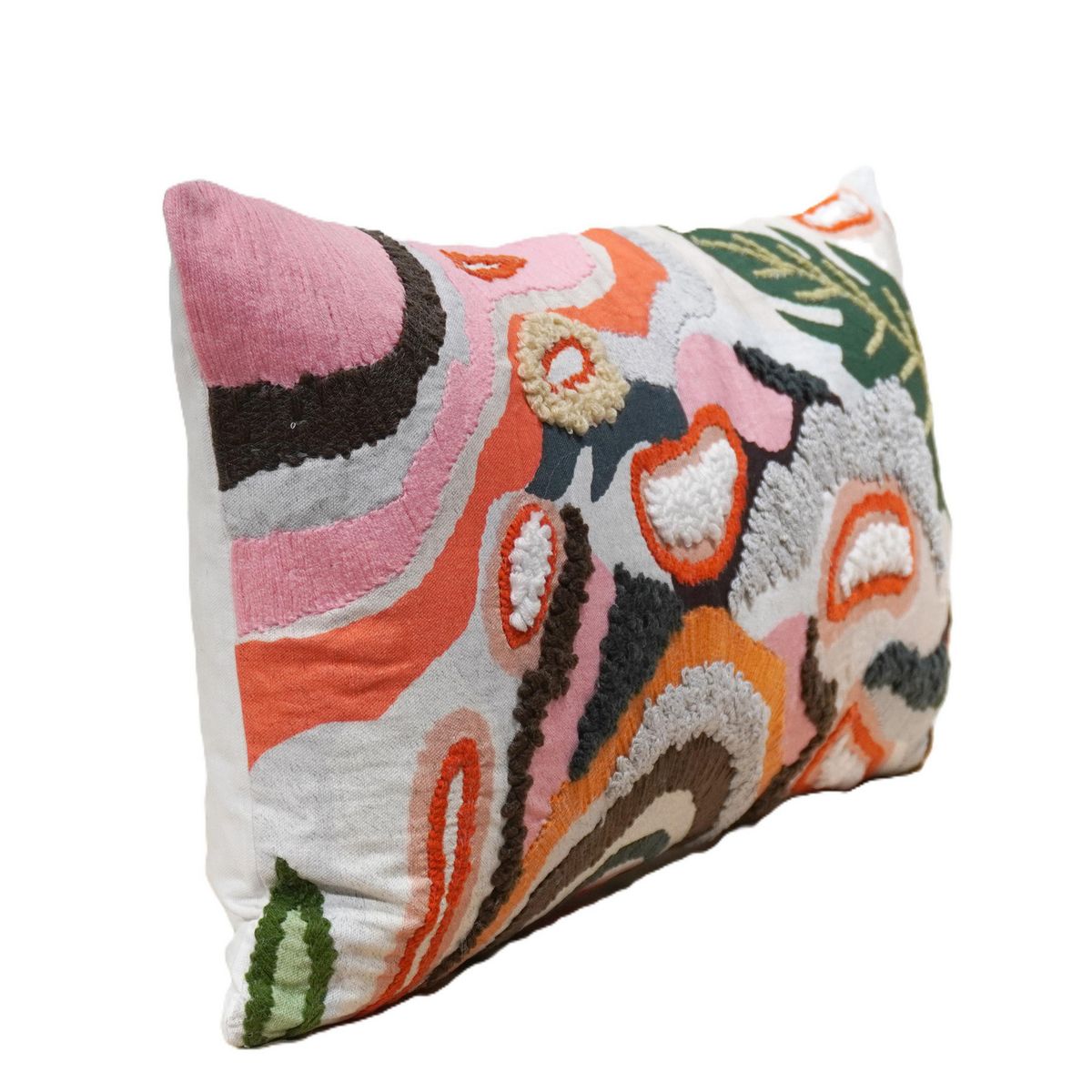 JUST HOME COLLECTION - Cojín Organic Multicolor 30x65 cm