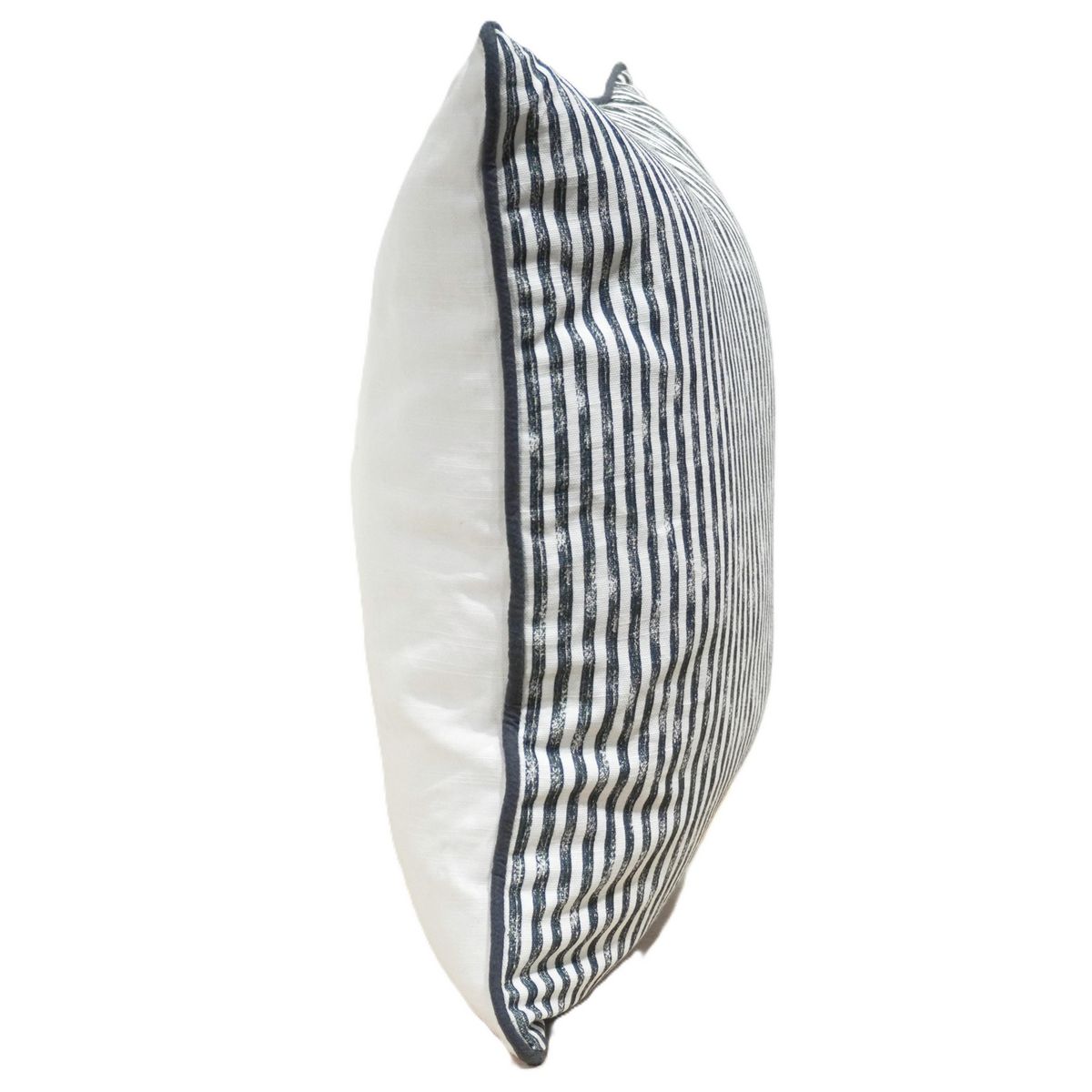 JUST HOME COLLECTION - Cojín Linea Negro, blanco 45x45 cm