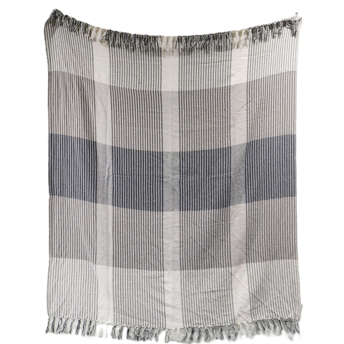 JUST HOME COLLECTION - Manta Woven Grisis 130X160 cm