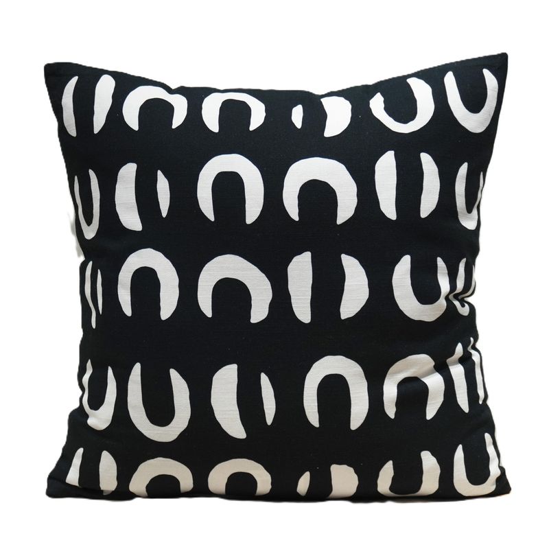 JUST HOME COLLECTION - Cojín Circulo Blanco 45x45 cm