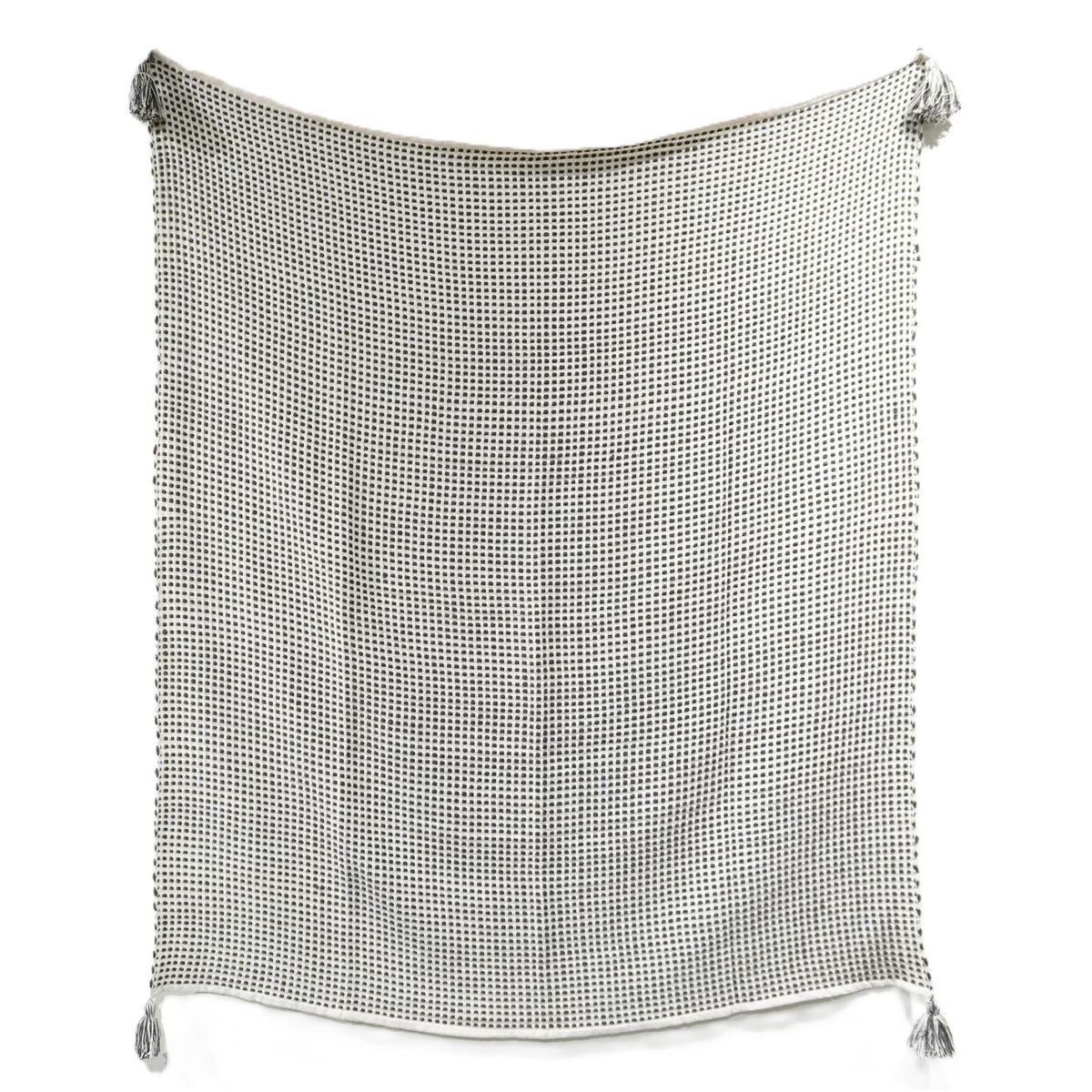 JUST HOME COLLECTION - Manta Texture 130X160 cm Gris