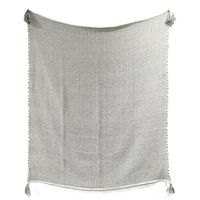 Manta Texture 130X160 cm Gris