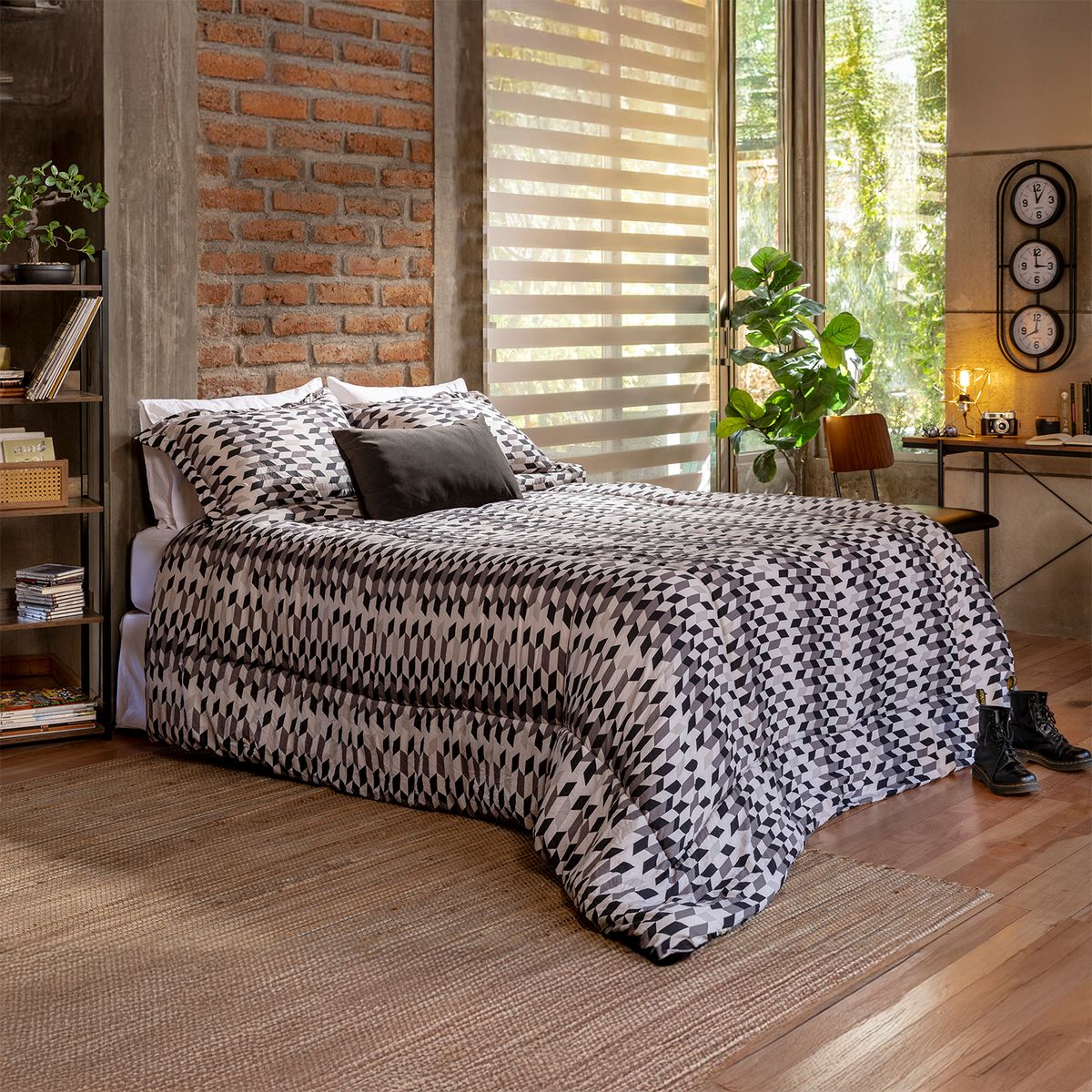 JUST HOME COLLECTION - Plumón Urbano Multicolor