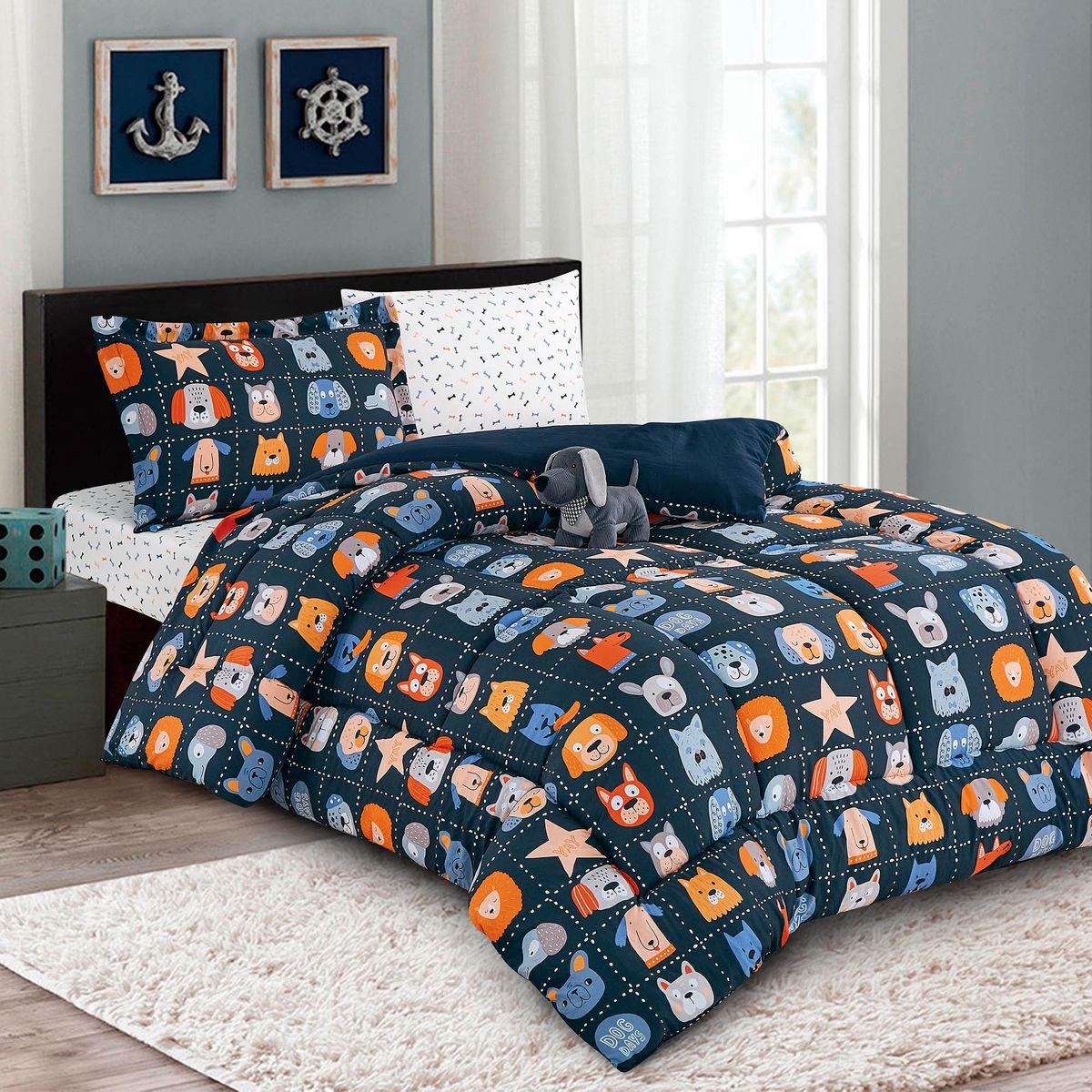 JUST HOME COLLECTION - Combo 1.5 plazas Combo Multicolor 