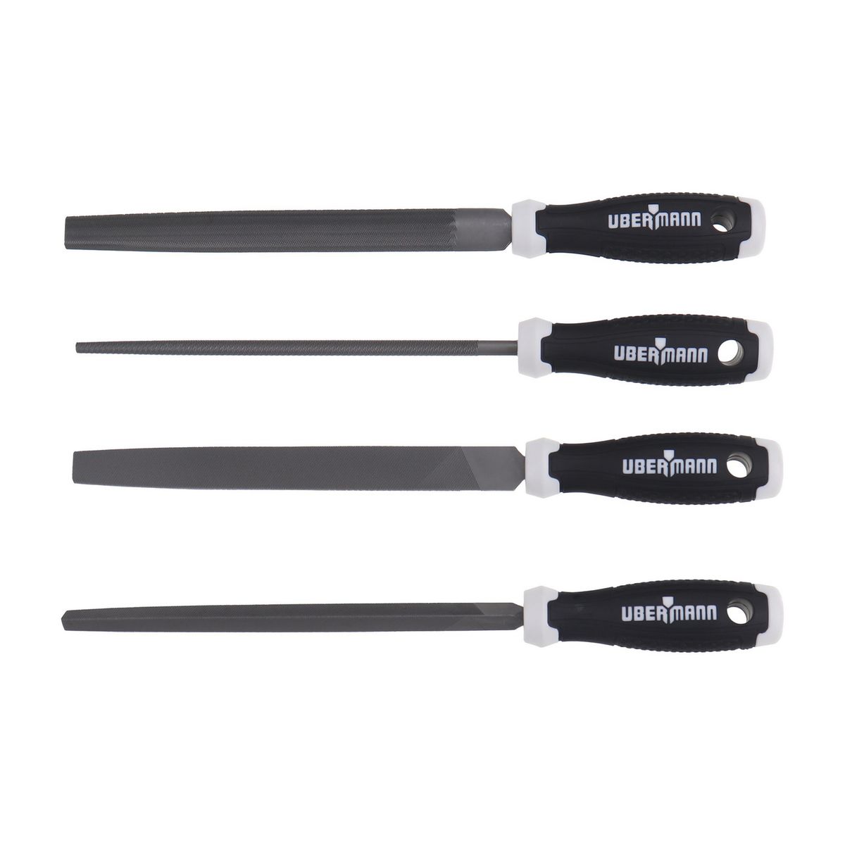UBERMANN - Set 4 Piezas Limas 8"