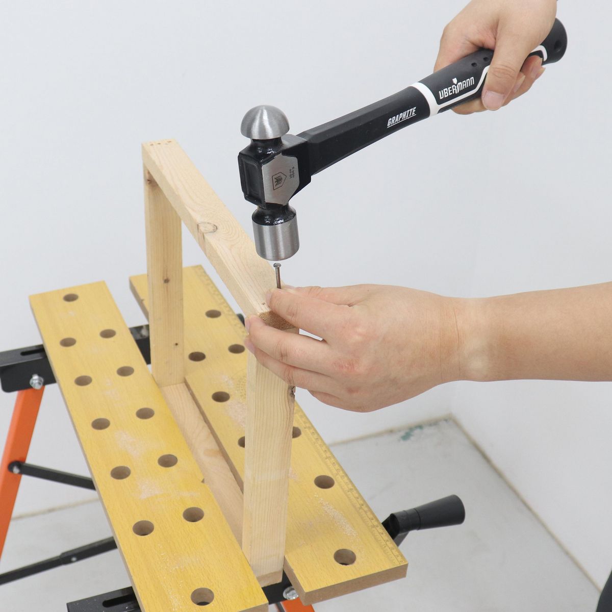 UBERMANN - Martillo bola caña 16 OZ acero