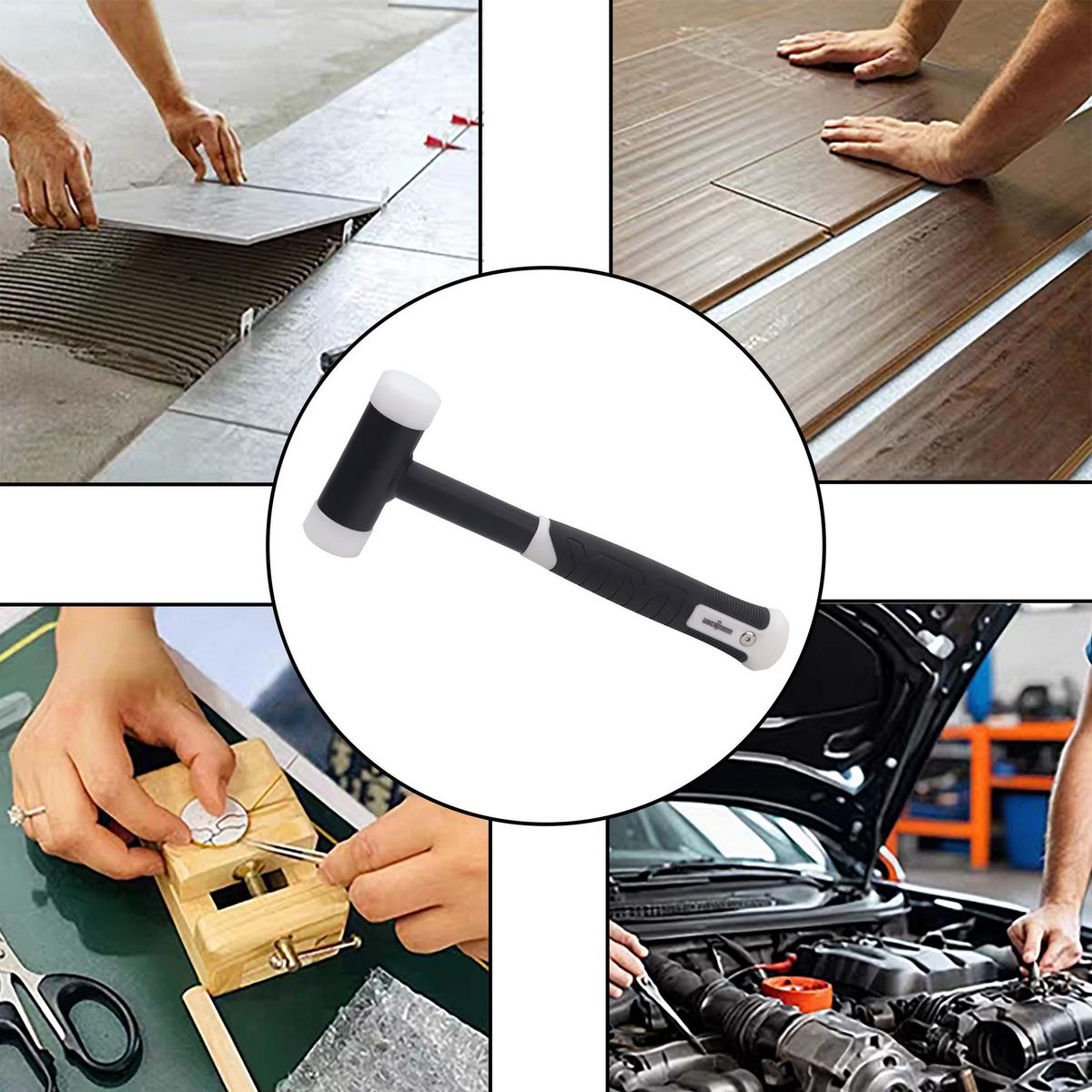 UBERMANN - Combo mazo goma 40mm