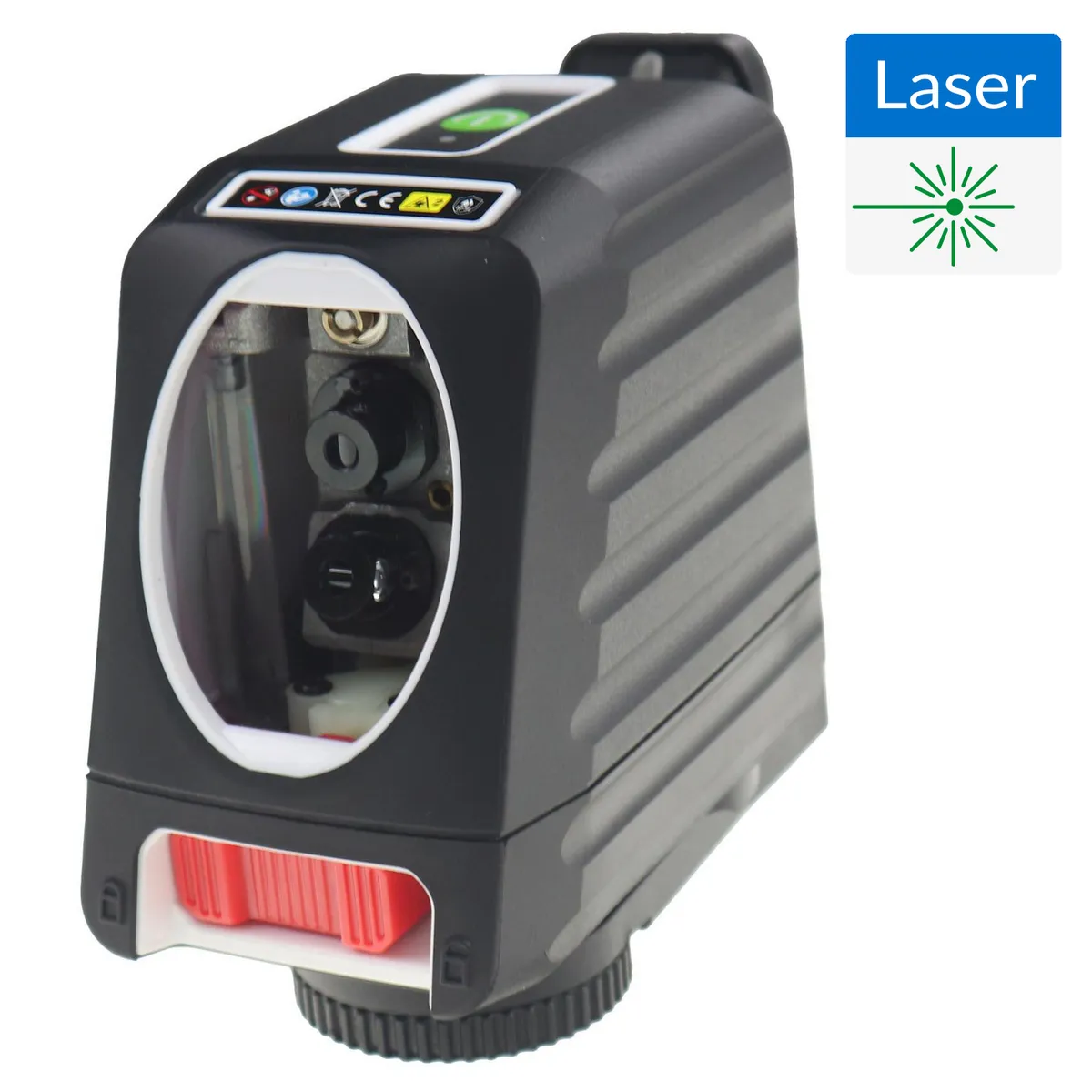 UBERMANN - Nivel laser cruz L acero