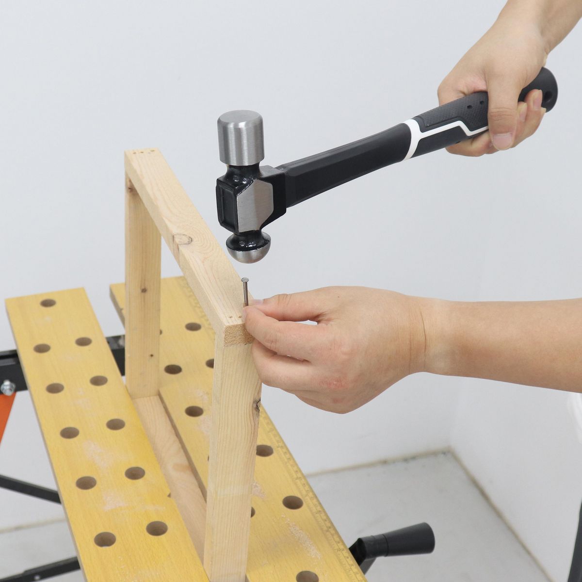 UBERMANN - Martillo bola caña 12 OZ acero