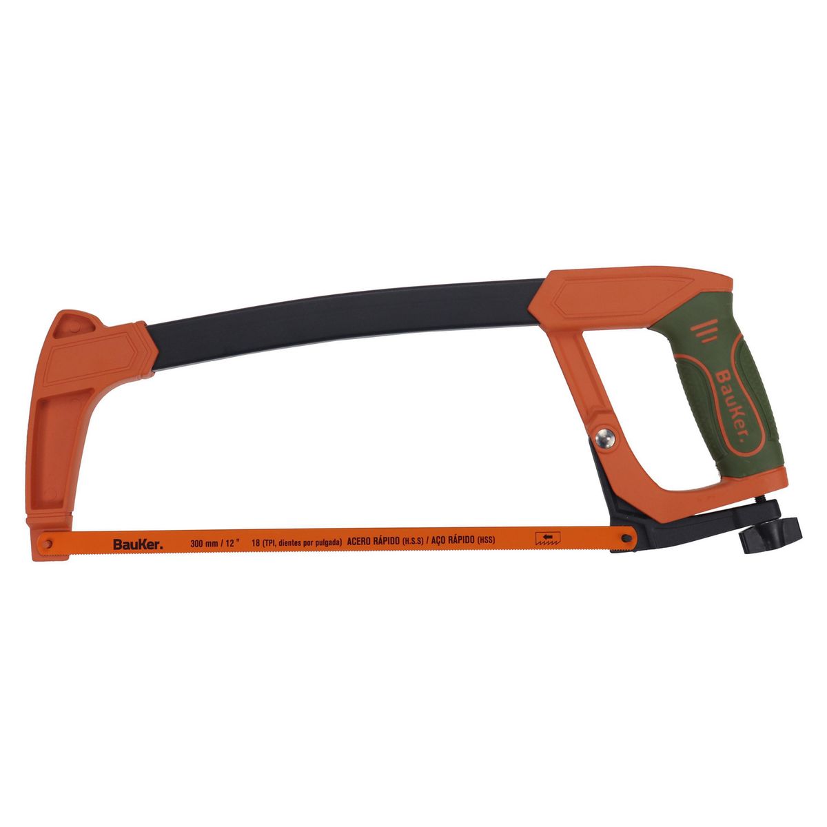 BAUKER - Set 2 Hojas Sierra 12" 18 Líneas Dientes