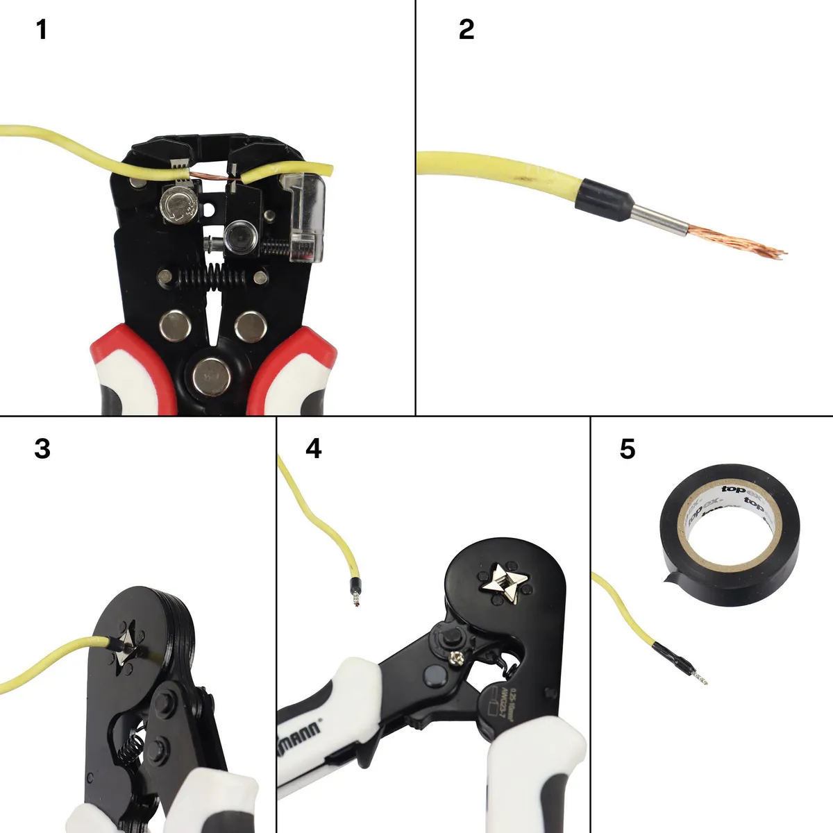 UBERMANN - Kit de herramientas y accesorios para electricistas