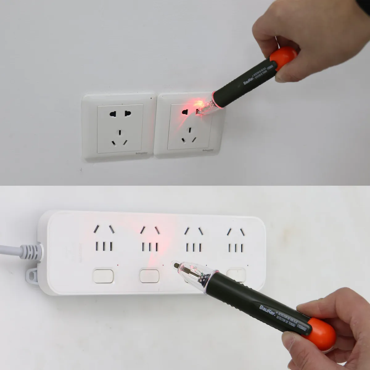 BAUKER - Kit 2 Herramientas de medición eléctrica