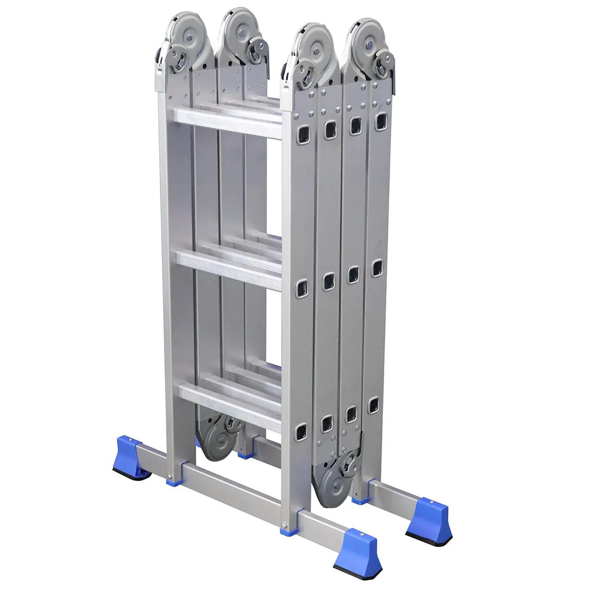 BAUKER - Escalera Articulada Aluminio 355 cm 12 Peldaños