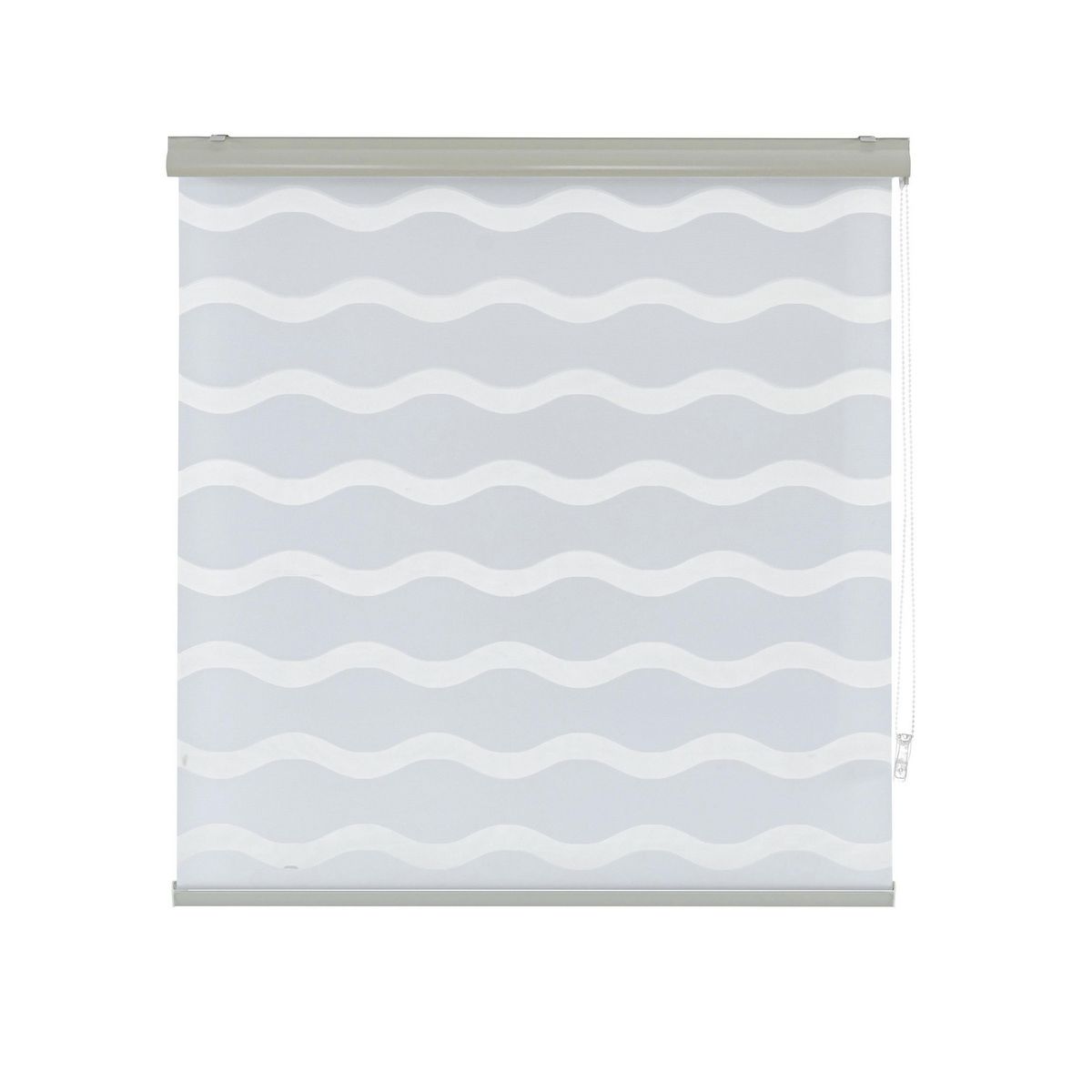 JUST HOME COLLECTION - Cortina D/N Wave 120X165 Blanco