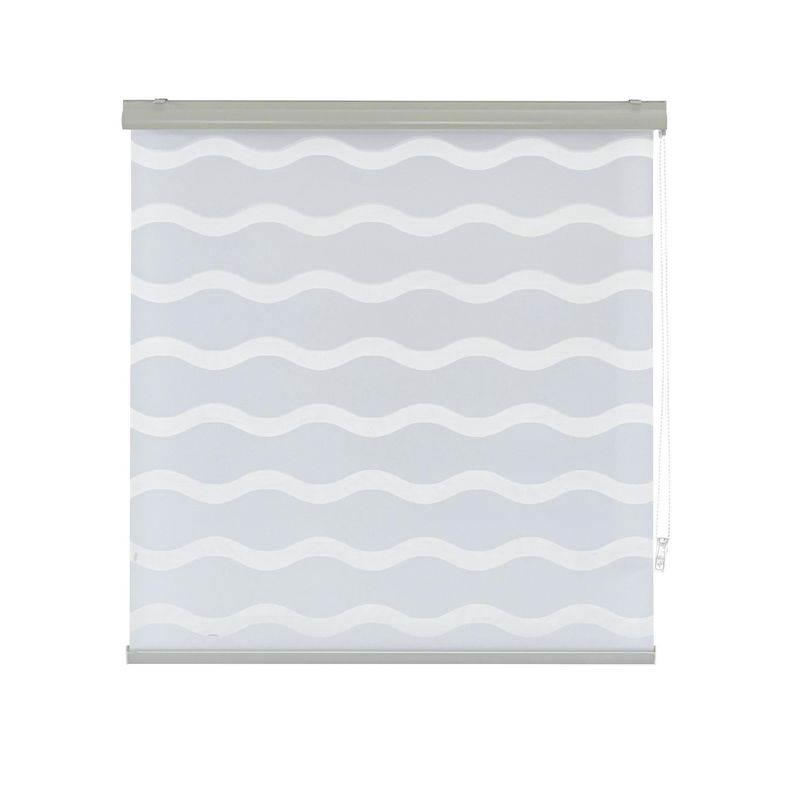 JUST HOME COLLECTION - Cortina D/N Wave 160X165 Blanco