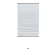 JUST HOME COLLECTION - Cortina Enrollable Succión 80x160 cm Blanco